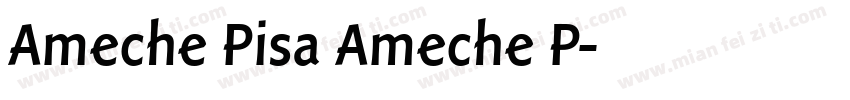 Ameche Pisa Ameche P字体转换